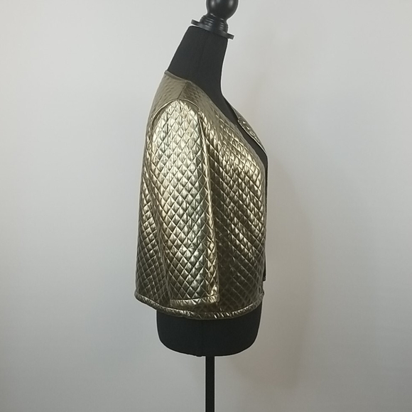 Gold metallic jacket - Picture 5 of 6
